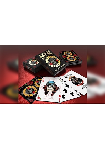 Bicycle Guns N' Roses Premium Oyun Kağıdı İskambil Kartları Destesi