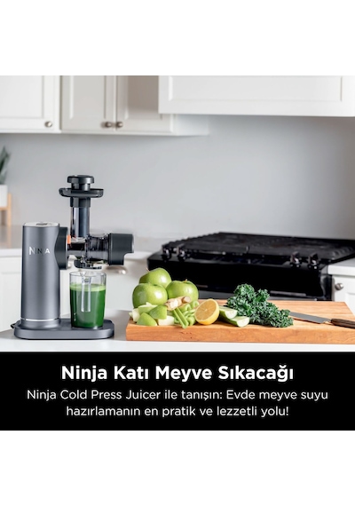 Ninja JC151EU Cold Press Juicer 150 W Katı Meyve Sıkacağı