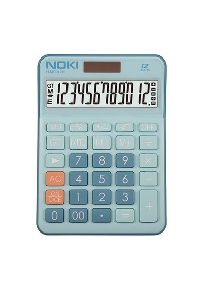 12 Haneli Hesap Makinesi, Kullanışlı Ve Pratik Tasarım 124-Pembe
