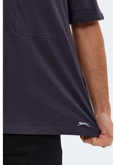 Slazenger Kaurı In Oversize Erkek Antrasit Tişört Antrasit