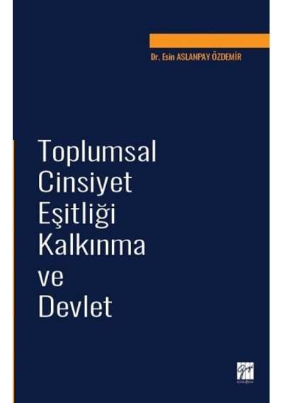 Toplumsal Cinsiyet Eşitliği Kalkınma ve Devlet