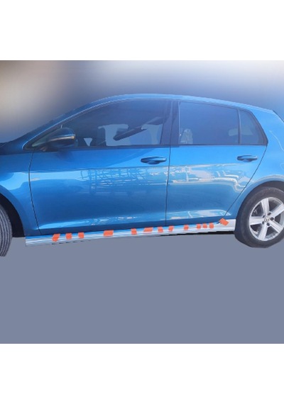 Volkswagen Golf 7 Yan Marşpiyel 2013 Sonrası Fiber Boyalı Xar
