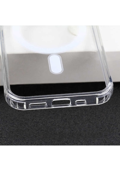 Apple Uyumlu iPhone 11 Pro Kılıf Zore Tacsafe Wireless Kılıf Renksiz