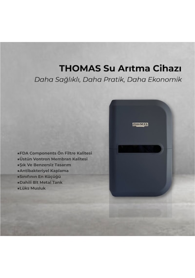 Su Arıtma Cihazı (siyah)
