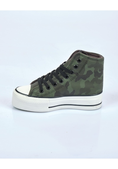 United Colors Of Benetton Benetton Yeşil Kadın Sneaker Bn 30821 001