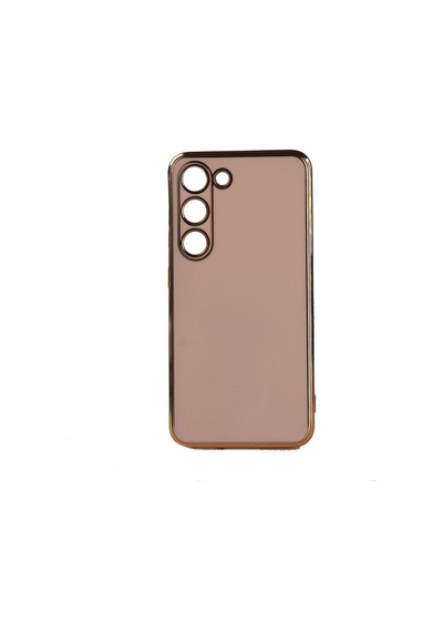 Galaxy S23 Plus Kılıf Zore Bark Kapak Rose Gold
