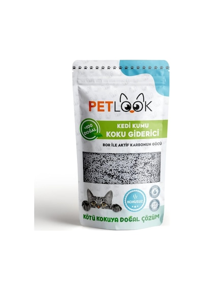 Kedi Kumu Koku Giderici Aktif Karbon Katkılı Kokusuz 300 Gr Kokusuz