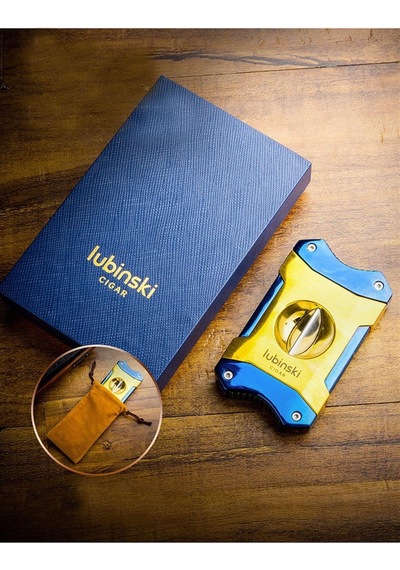 Lubinski V-cut Puro Kesici Blue-gold 60ring