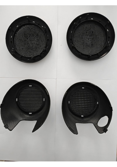 Mini Cooper S R55 R56 R57 R58 R59 Ön Kapı Üst Alt Hoparlör Kapağı 4 Lü Tam Set 51412753333 51412756567