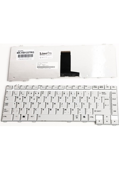Laptopshop Toshiba Uyumlu Satellite M211 Laptop Klavye Türkçe Gümüş