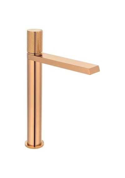 Fontana Yüksek Lavabo Bataryası Altın-rose Altın