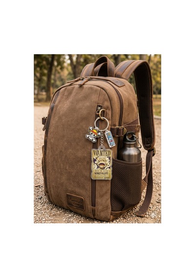 Owl Bag One Piece Wanted Serisi Luffy Gear 5 Desenli Acrylic Anahtarlık Çanta Süsü Mıx