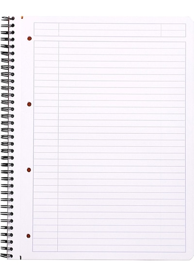 Rhodia Çizgili Defter Siyah Rd   193109 Siyah