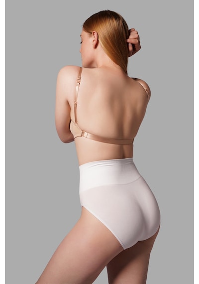 Fit Women Toparlayıcı Yüksek Bel Külot 1010 Beyaz