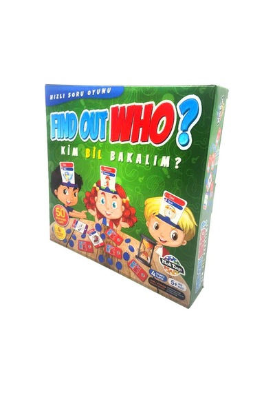 MoliToys Kim Bil Bakalım Bilgi Ve Zeka Oyunu(Find Out Who)
