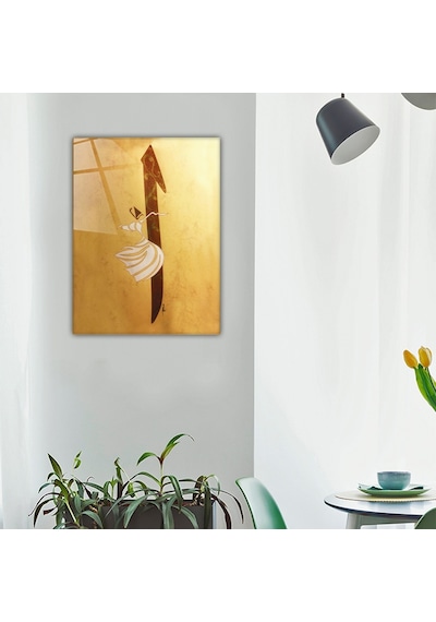 Decorita | Dini Islami Tablo | Elif Harfi | Cam Tablo