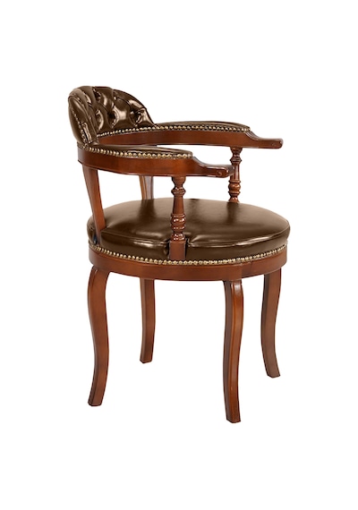 Majesta Classic Ahşap Sandalye Ceviz - Kahverengi