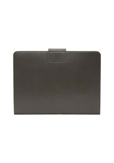Macbook Air Pro 13.3 -14 İnç Organizer Evrak & Laptop Ve Tablet Çantası Haki