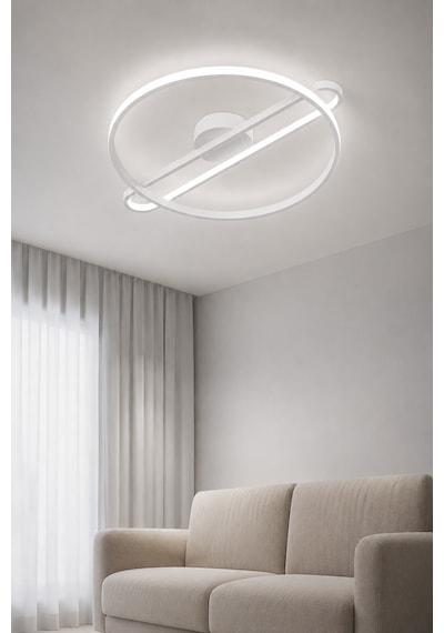 Alora Led Plafonyer Avize Beyaz Işık
