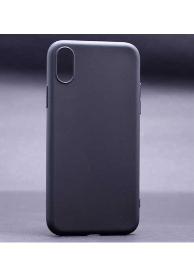 Apple Uyumlu iPhone XR 6.1 Kılıf Zore Imax Silikon Kılıf-Siyah