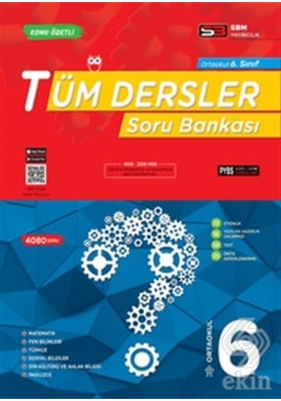Ortaokul 6. Sınıf Tüm Dersler Soru Bankası/Kolektif