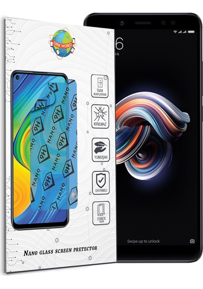 Xiaomi Redmi Note 5 Pro Nano Ekran Koruyucu Kırılmaz Esnek Cam
