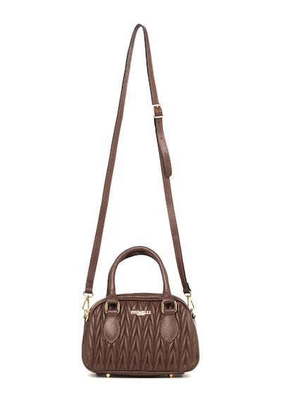 D223 Chocolate Portföy Çantası Kadın Sunny Piumelli Milano Bag D223 Chocolate