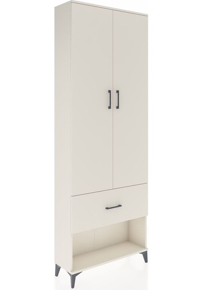 Arges Dolap Tek Raflı Tek Çekmeceli Tek Askılı 88x30x243 Ayta... Aytaşı