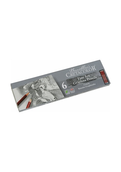 Cretacolor Fine Art Graphite Dereceli Karakalem Eskiz Çizim Seti N11.138