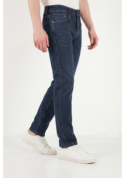 Buratti Pamuklu Comfort Fit Normal Bel Jeans Erkek Kot Pantolon 4400c51texas Lacivert