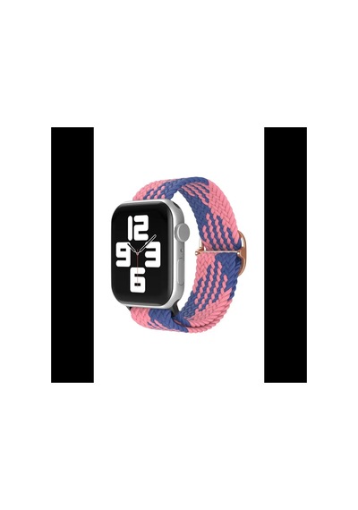 Watch 38mm Star Kordon - Pembe-mavi Bz8683140500702