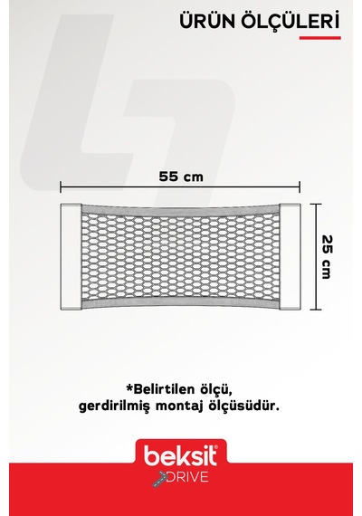 Drıve Araç İçi Organizer Cep File 55x25