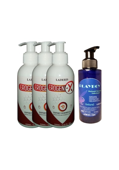 Laderis Erogen X Jel 3 Adet Plaboy Jel 125 Ml