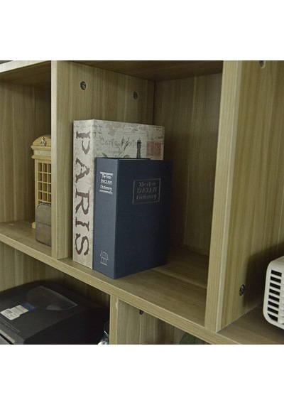 Kitap Şeklinde Mavi Büyük Boy Gizli Güvenlik Kitap Görünümlü Haz