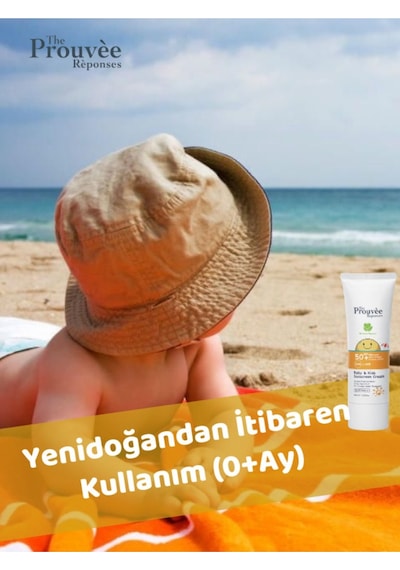 The Prouvee Reponses 50 Spf Bebek Çocuk Güneş Kremi 100ml