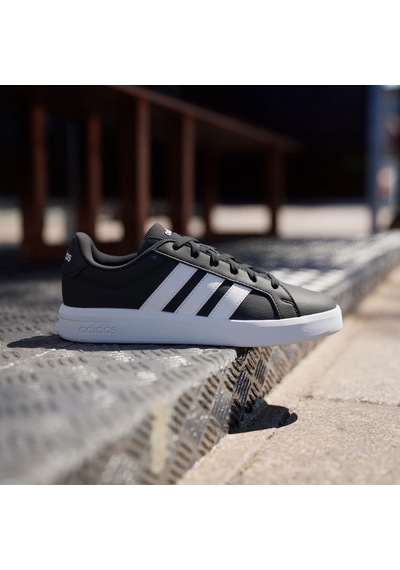 Adidas Grand Court Base 3.0 Kadın Spor Ayakkabı Hq0095 Siyah