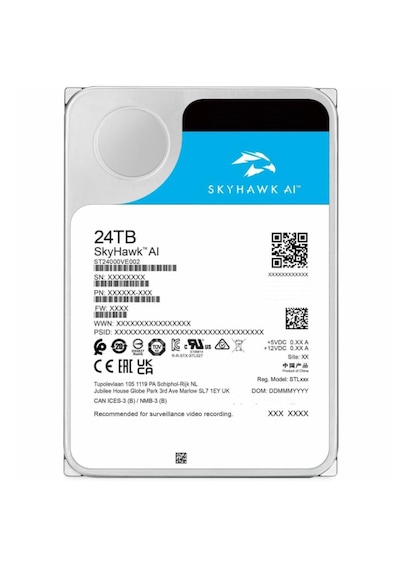 Seagate Skyhawk St24000ve002 24tb 5 Yıl Resmi Türkiye Garantili