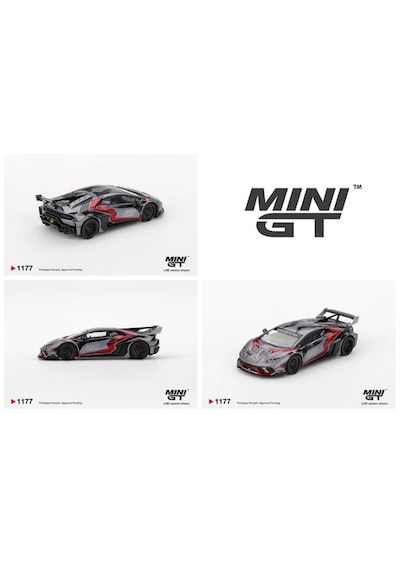 Mini Gt Lb Works Lamborghini Huracán Gt Ronın 1177 1/64