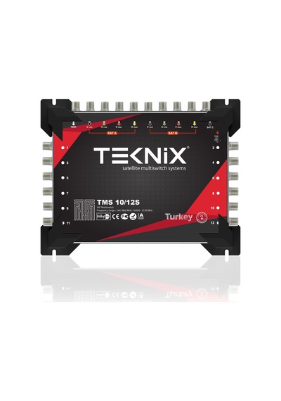 10X12 Sonlu Uydu Dağıtım Santrali Teknoline Multiswitch