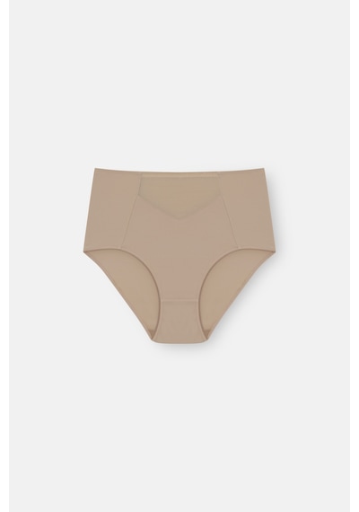 Suwen Rosa Slip Külot Sw8340023 Kahverengi