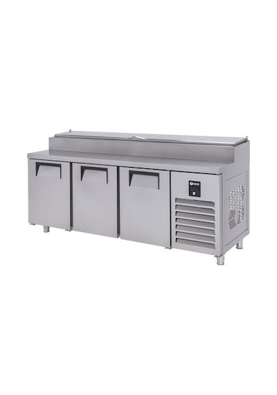 Iceinox Make Up Buzdolabı 515 Lt 430 Çelik Kaliteli 3 Kapılı Kısa