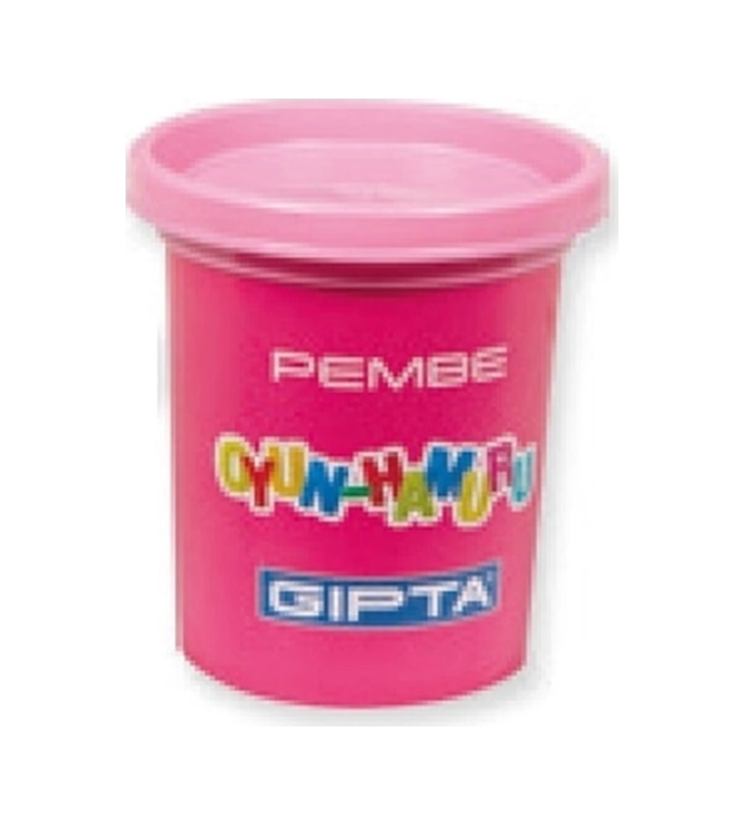 Oyun Hamuru 120 Gram Tek Renk Pembe 12 Li Paket K8306 PEMBE