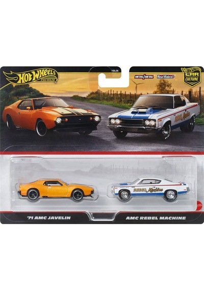 Hot Wheels 2'li Premium Araba Seti Hbl96-jbl06 Çok Renkli