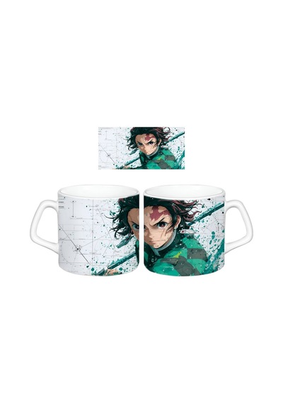 Demon Slayer Kupa Bardak Tek Adet 0115 Çok Renkli