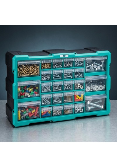 Eurostar Kkd5126 Yatay Monoblok Organizer Çekmece Seti 26'lı