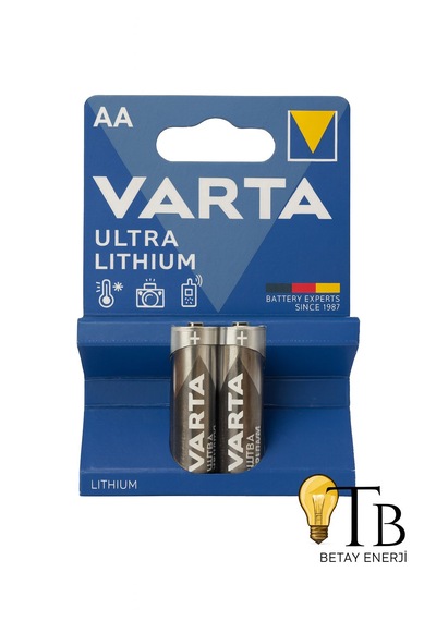 Varta Ultra Lıthıum Aa Kalın Pil 2'li