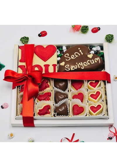 Nin Chocolate Seni Seviyorum Spesiyal  Çikolata Kutusu