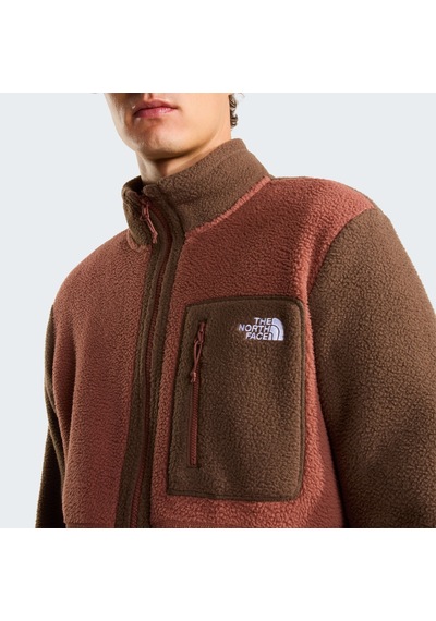 The North Face M Yumiori Full Zip Erkek Polar-34139 Kahverengi
