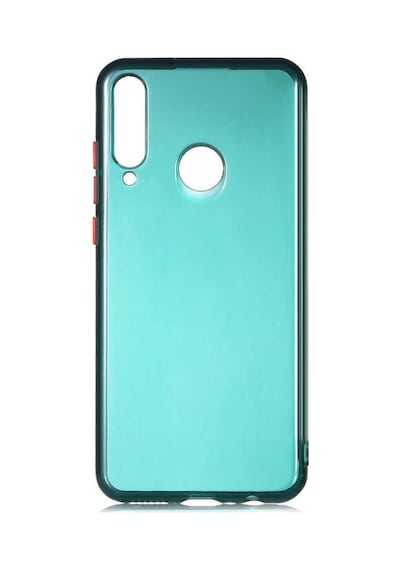 Huawei Y6p Kılıf Zore Bistro Kapak Koyu Yeşil