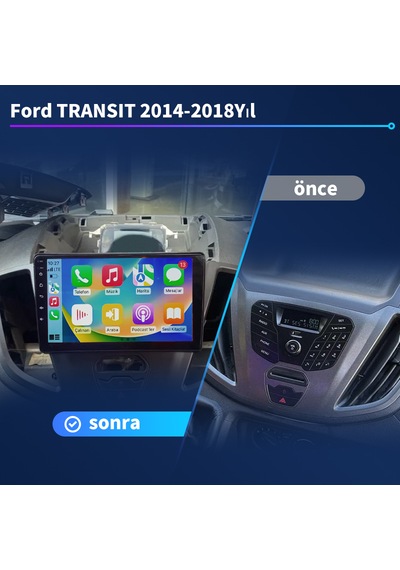 Ford Transıt 2014-2018yıl 2gb Ram 32gb Rom Navigasyon Carplay Mul
